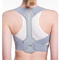 防駝美背挺胸訓練背帶，聚脂纖維彈性纖維材質，S/M/L/XL尺寸, 1個