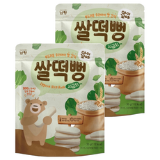 南陽乳業 寶寶大米餅 (菠菜) 30g 精選成分 夾鏈袋密封, 菠菜, 2包