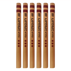 KUMON 三角鉛筆, 6支, 6B