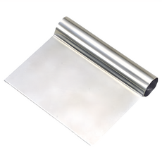 KAI 貝印 KITCHEN 不銹鋼刮刀 麵團刮刀, 銀色, 1支