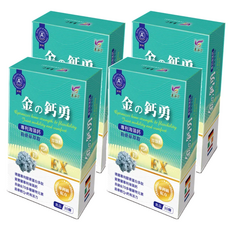 東華堂生技 金の鈣勇專利海藻鈣, 500mg, 30顆, 4盒
