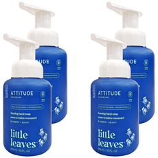 ATTITUDE 艾特優 兒童泡沫洗手乳 藍莓 295mL, 4個