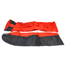 JUMP 將門 運動風2件式套裝風雨衣 紅色 2XL