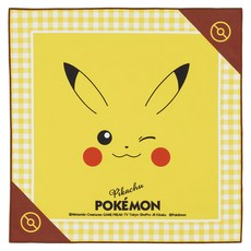 Skater 黏貼式日式便當包巾, 寶可夢 皮卡丘, 1條