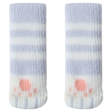 雙層椅腳套 A024407, 灰色條紋, 2個, 3.5*11cm