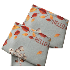 LCW HOME 深秋蘑菇廚房萬用巾 60 x 40cm 柔軟吸水 廚房清潔好幫手, 2個