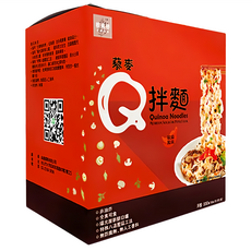 CW 藜美麥 藜麥Q拌麵 椒麻風味 330g 3包, 36包
