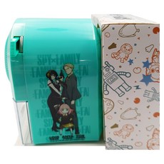 間諜家家酒 大小通吃可調式削筆機, 藍色, 1個