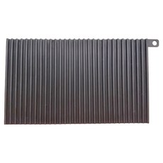 北歐隔熱瀝水餐墊 黑白簡約風 防滑水壺墊, 30 x 18cm, 黑色, 1個