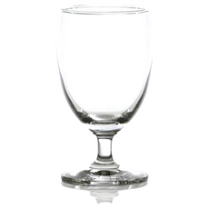 Ocean Glass 高腳水杯 308ml 玻璃杯 6個, 透明色