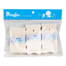 朴蜜兒 奶瓶刷替換 2個 + 奶嘴刷替換泡棉 5個, 白色, 1組