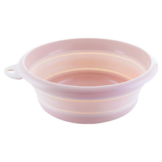 KINYO 摺疊桶 中 盒裝 LP-1631, 粉, 1盒