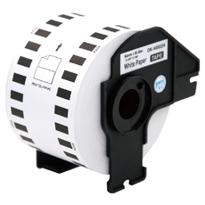 NEXTPAGE BROTHER 相容連續標籤帶 DK-N55224, 白底黑字, 30.48m