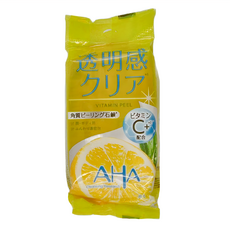 BCL AHA 柔膚潔面皂 透嫩 維他命C, 100g, 1包