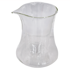 雙層咖啡聞香杯分享壺 330ml 高硼矽耐熱玻璃, 1個