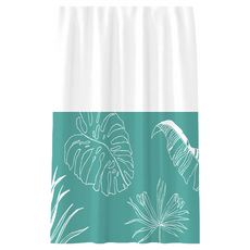 All In Home 窩在家文創加厚防霉浴簾 180 x 180cm 附掛環 浴室乾濕分離, 北歐藝廊, 1組