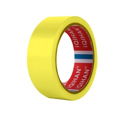 iQIHAN 強力泡棉膠帶 寬40mm*20m (厚度0.26mm), 黃色, 1捲