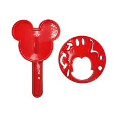 Skater 米奇系列 3D飯團壓模組, 330902, 1組