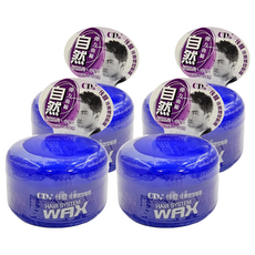 CDen 佧登 任意塑型髮蠟 自然, 適用中長髮造型, 135g, 4罐