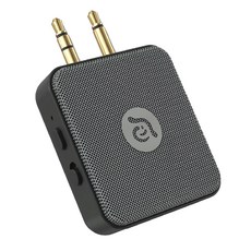 ADAM elements 亞果元素 飛機藍芽音訊收發器 EVE II, 支援同時配對兩副藍牙耳機, 最長可達20小時使用時間, 黑色, 1個