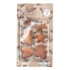 KAI 貝印 House 餅乾模組 Set, 6個入, DL-6193, 1組