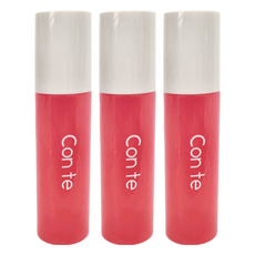 Beauty World Con te 瀏海定型膠, 全方位方便上膠, 7ml, 3條