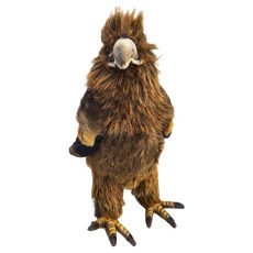 HANSA TOY 填充絨毛玩具 楔尾雕 手洗 十四歲以上, 22cm, 棕色, 1個