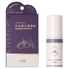 AMORTALS 爾木萄 巨無霸輕薄保濕護唇棒 潤澤雙唇, 葡萄味, 9g, 1件