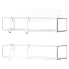 UMBRA 壁掛式浴室掛勾置物架, 雲朵白, 2個