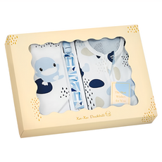 KU.KU Duckbill 酷咕鴨 超好眠洞洞成長包巾旗艦禮盒(6件組) 透氣網眼布料 仿子宮設計