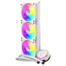 Cooler Master 酷碼 MasterLiquid PL360 FLUX 水冷 LGA1700首選水冷, MLY-D36M-A23PZ-R1, 白色, 1個