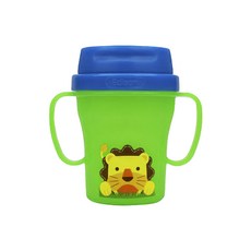 Edison 愛迪生 2TwoWay防漏杯 250ml PP材質 矽膠閥, 獅子G, 1個