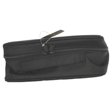 MUJI 無印良品 尼龍化妝箱 S(23 x 15.5 x 9cm), 黑色, 1個