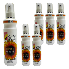SOFEI 舒妃 葵花精油定型噴霧 噴頭, 250g, 6件