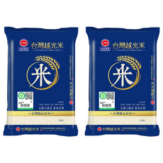 三好米 履歷台灣越光米 晶瑩剔透 顆粒飽滿 香甜Q彈 白米 壽司飯糰, CNS一等, 1.5kg, 2包