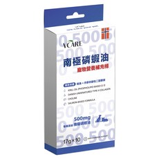 PAW PAW LAND 肉球世界 全齡犬貓 南極磷蝦營養補充條 17g, 10條, 關節保健, 1盒