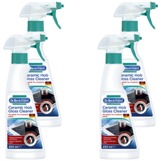 Dr.Beckmann 貝克曼博士 電陶爐 IH爐亮澤去污劑, 250ml, 100%再生塑料, 0%微塑料, 4瓶