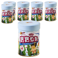 Mom's Kitchen 媽媽的廚房 寶寶魚鬆 超細緻 原味, 20g, 6罐