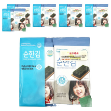 bebefood 寶寶福德 韓國嬰兒海苔 9個月以上寶寶適用 獨立小包裝 少鹽少油, 原味, 20g, 6袋