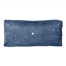 Yoga Bolsters 再生PET超細纖維+100%棉, 61 x 25 x 13cm, Celestial, 1個