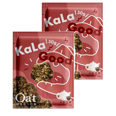 Oat+ 燕麥一口酥 伯爵紅茶 低溫烘烤 選用天然食材 含腰果、杏仁及桂花肉, 50g, 2包