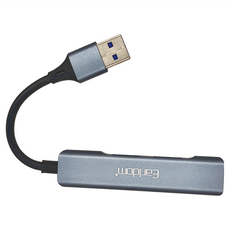 Earldom 藝鬥士 轉接OTG USB-A轉3HUB USB轉接器 3合1 散熱快 性能更穩定, ET-HUB09, 1個