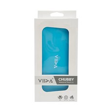 VIIDA Chubby 防水收納袋 (L) , 100%食品級矽膠材質, 防油防水, 寶貝藍, 1個