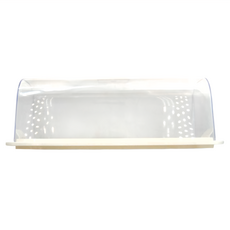 AKEBONO 曙產業 附蓋蛋糕收納盒 長型, 35 x 13.5 x 12.5cm, PS-682, 1個