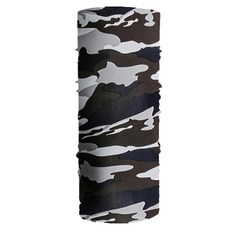 MEGA 美高 防曬冰感多功能魔術頭巾，紫外線遮蔽率高達99.9%以上, 迷彩綠, 50 x 25cm