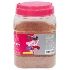 UP AQUA 雅柏 孔雀魚專用飼料 E-228-1000 1kg 增豔配方 幼魚適用, 1桶