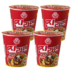 OTTOGI 不倒翁 杯麵 金拉麵 辛辣 65g, 4入