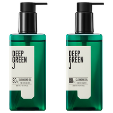 J'SOOP Deep Green J 卸妝油 300ml -深層清潔毛孔溫和卸妝, 2瓶