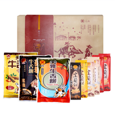 美雅宜蘭餅 經典牛舌餅禮盒 9入組, 1盒, 371g