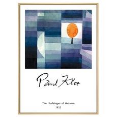 菠蘿選畫所 保羅・克利 秋天的先知 AVAR4639D, 木色